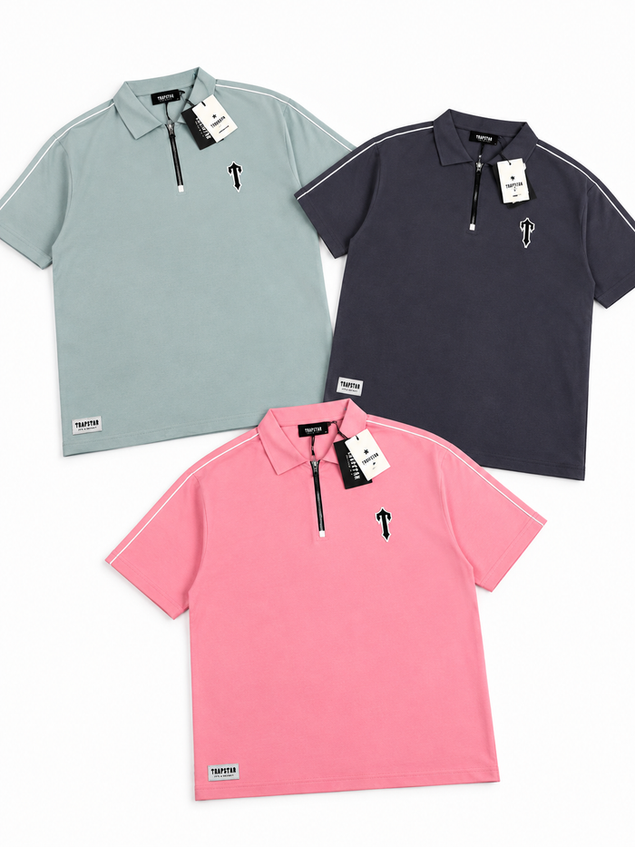Trapstar Half-Zip Logo Polo