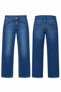 Classic Blue Denim Jeans – Regular Fit | Premium Everyday Jeans