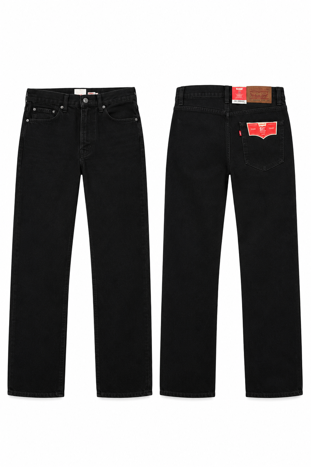 Classic Black Denim Jeans – Regular Fit | Premium Casual Wear