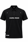 ZARA MAN Premium Casual Polo Shirt – Purple, Navy Blue & Coral Red