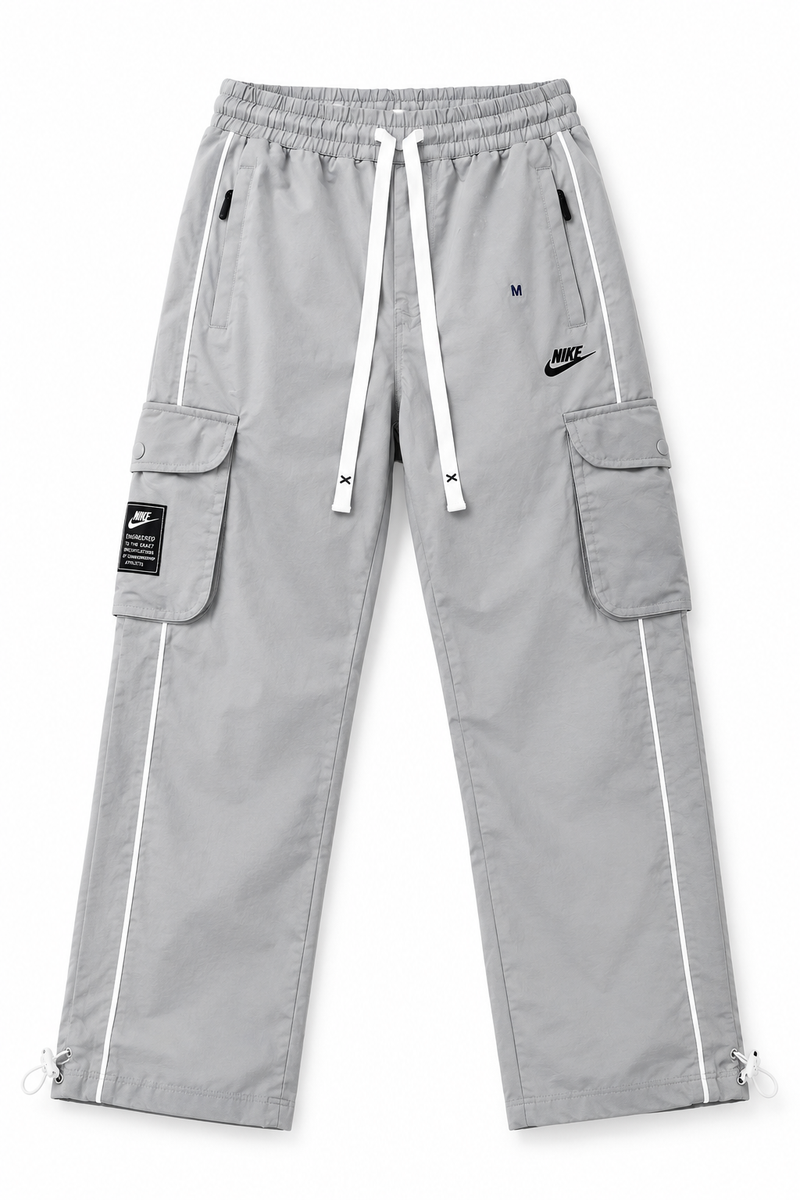 Nike Adjustable Cargo Trousers – Gray, Mint Green & Black