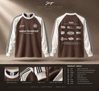 KAIRO 3-Stripe Raglan Long Sleeve