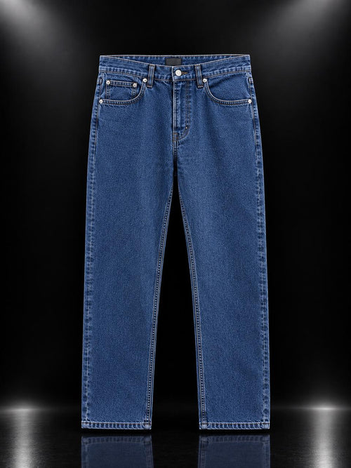 Classic Blue Denim Jeans – Regular Fit | Premium Everyday Jeans